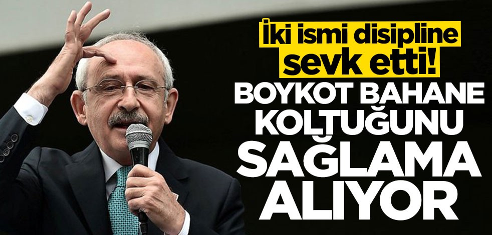 CHP'li 2 isim ihraç istemiyle disipline sevk edildi