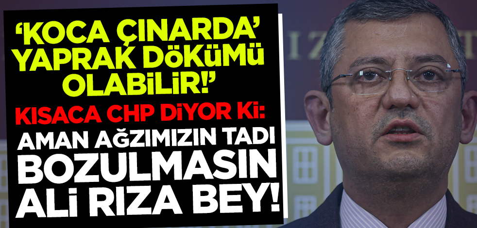 CHP'li 3 vekilin istifasının ardından Özgür Özel'den açıklama
