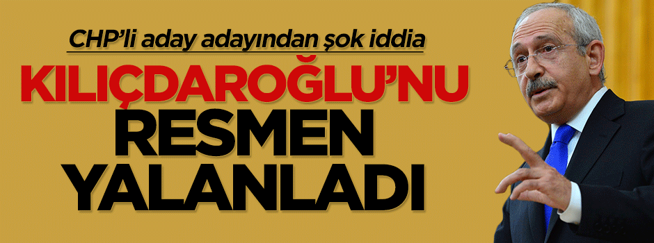 CHP'li aday adayı Şadıman Şenbalkan'dan şok iddia