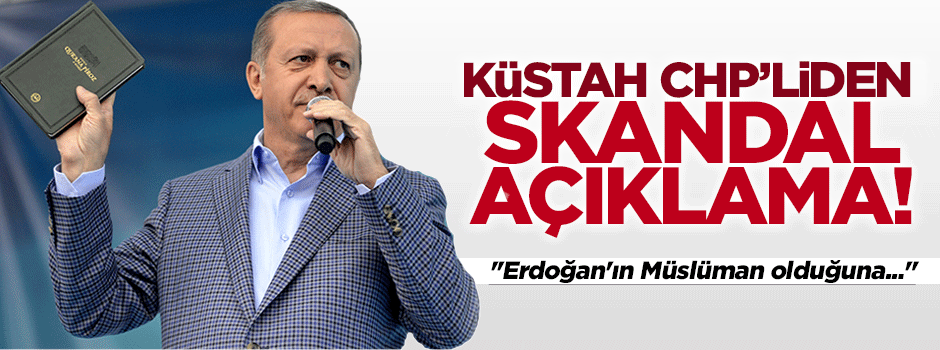 CHP'li adaydan küstah açıklama