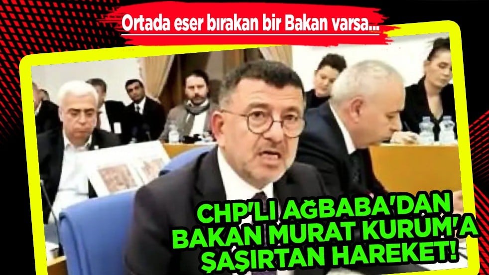 CHP’li Ağbaba’dan Bakan Kurum’a teşekkür