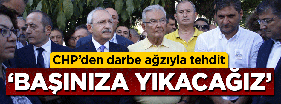 CHP'li Aykut Erdoğdu'dan tehdit: Düzeni başınıza yıkacağız
