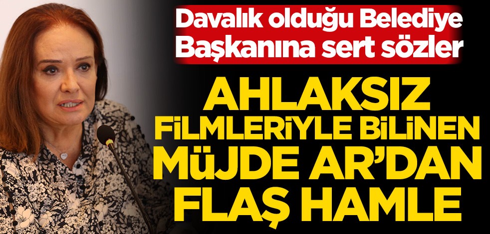 CHP’li Başkan Ahmet Aras’ı topa tuttu! Ahlaksız filmleriyle bilinen Müjde Ar’dan yeni hamle