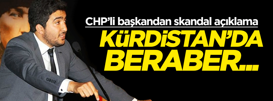 CHP'li Başkandan skandal açıklama!