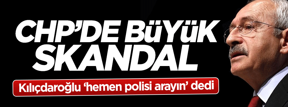 CHP'li belediye başkanı il toplantısını bastı iddiası