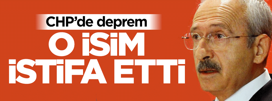 CHP’li belediye başkanı Şener Tokcan istifa etti