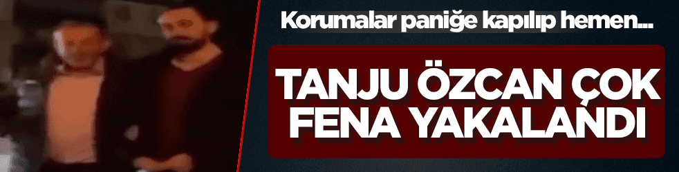 CHP'li Belediye Başkanı Tanju Özcan, çok fena yakalandı