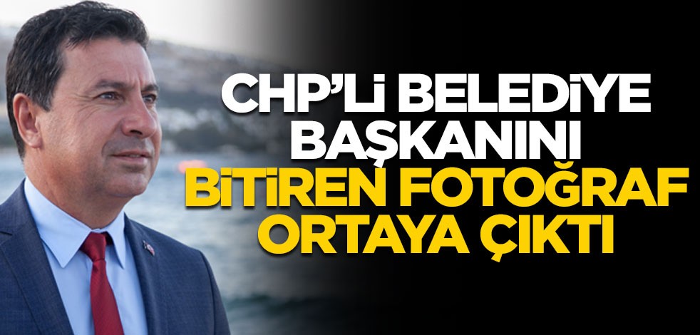 CHP'li belediye başkanını bitiren fotoğraf