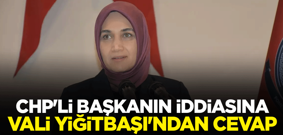 CHP'li belediye başkanının ''Belediyede böcek'' iddiasına Vali Yiğitbaşı'ndan cevap