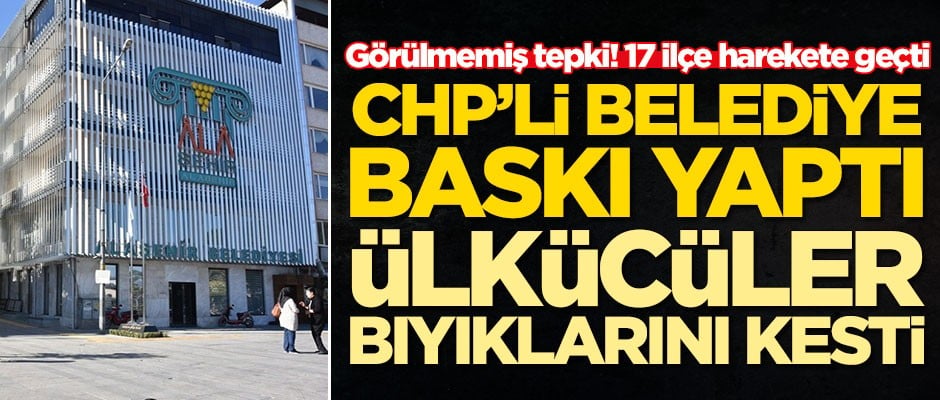 CHP'li belediye baskı yaptı! Ülkücüler bıyıklarını kesmek zorunda kaldı