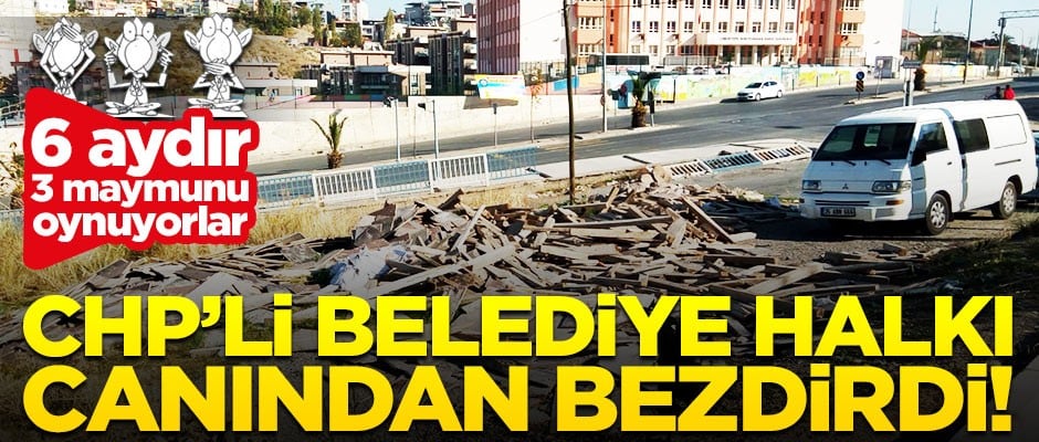 CHP'li Karabağlar belediyesi halkı canından bezdirdi!