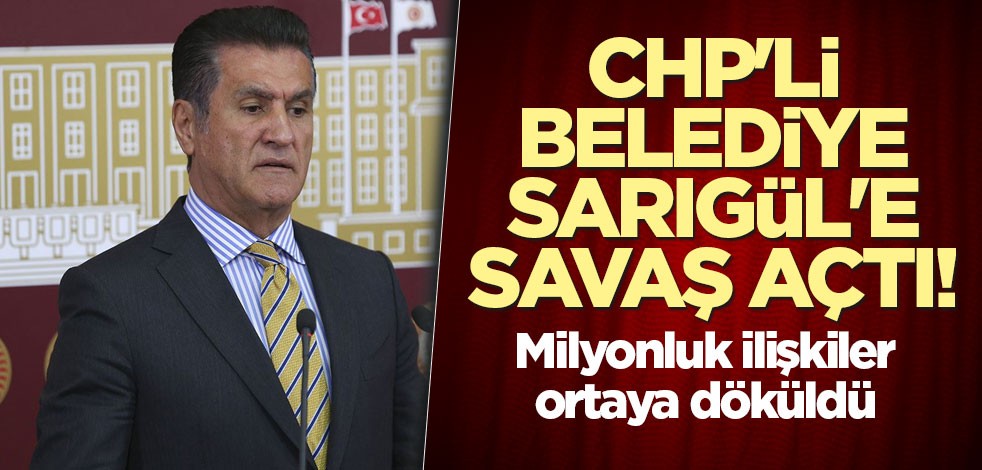 CHP'li belediye Sarıgül'e savaş açtı! Milyonluk ilişkiler ortaya döküldü