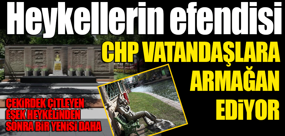 CHP'li belediyeden 29 Ekim'e özel Atatürk heykeli
