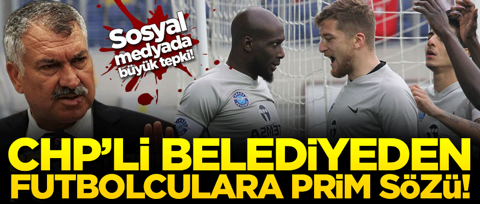 CHP'li belediyeden Adana Demirsporlu futbolculara prim sözü!