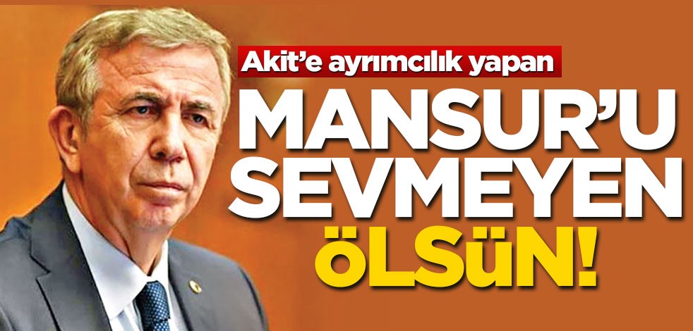 CHP’li belediyeden Akit’e ayrımcılık