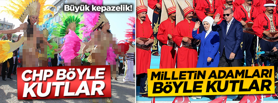 CHP'li belediyeden güpegündüz kepazelik!