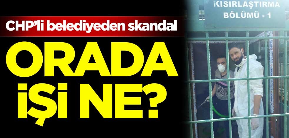 CHP'li belediyeden skandal!
