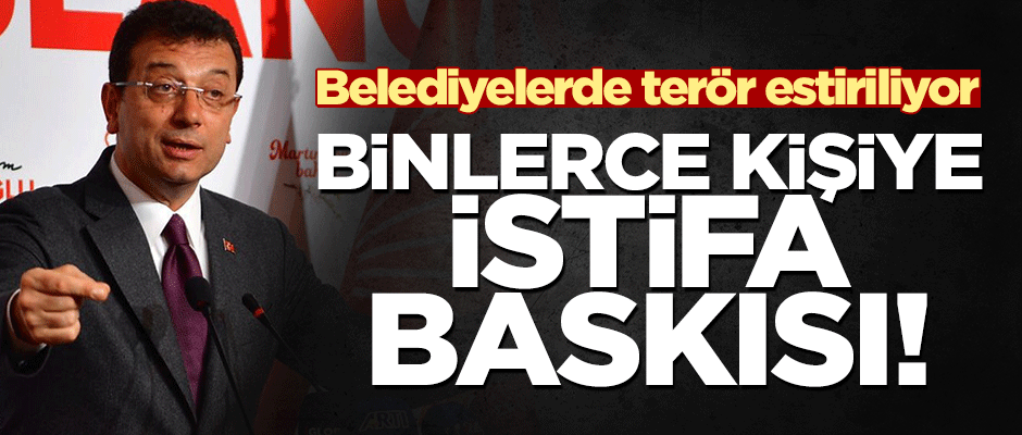 CHP'li belediyelerde 3 bin kişi HAK-İŞ’ten istifa ettirildi!