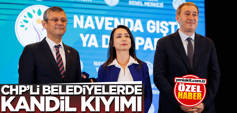 CHP’li belediyelerde Kandil kıyımı