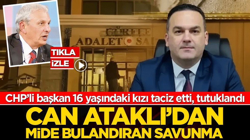 CHP'li belediyelerdeki rezalete tetikçi Ataklı'dan kan donduran savunma! Utanmazlığın bu kadarına pes, CHP'li sapığı böyle savundu