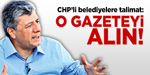 CHP’li belediyelere talimat: ‘CUMHURIYET ALIN’