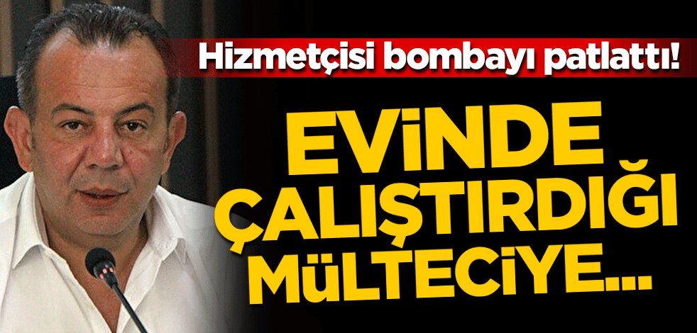 CHP'li Bolu Belediye Başkanı Tanju Özcan evinde çalıştırdığı mülteciye sigorta bile yapmamış!