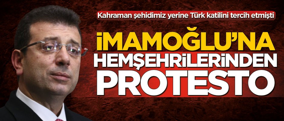 CHP'li Ekrem İmamoğlu'na Trabzonlu hemşehrilerinden büyük tepki