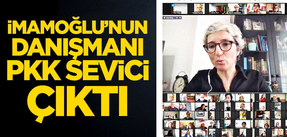 CHP’li Ekrem İmamoğlu’nun danışmanı PKK sevici çıktı