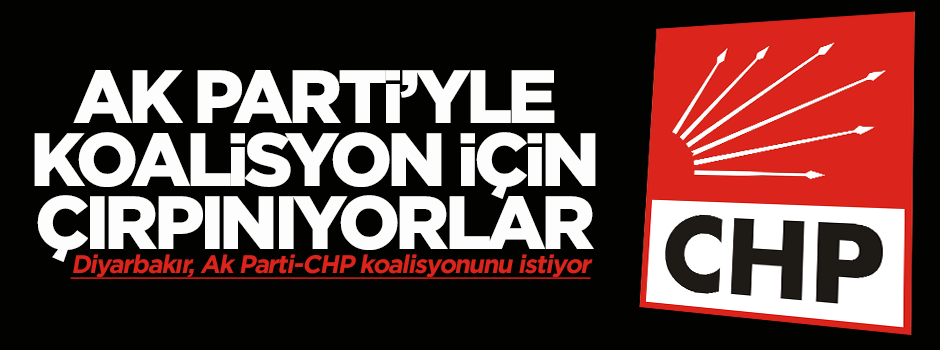 CHPli Erkek: Diyarbakır CHP-Ak Parti koalisyonu istiyor