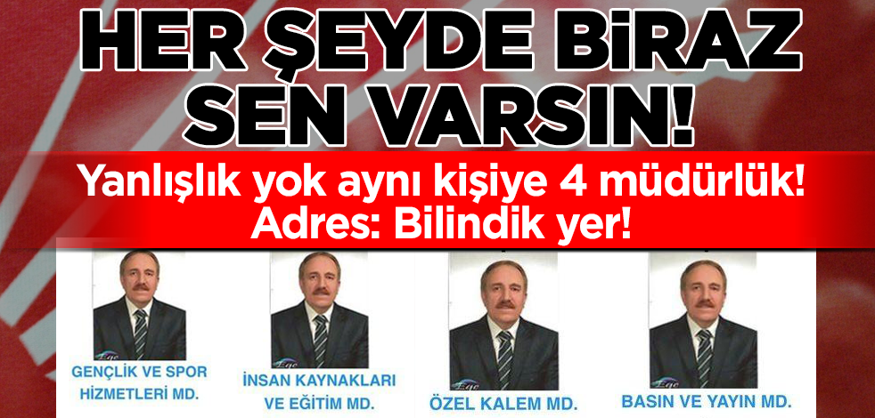 CHP'li Esenyurt Belediyesi'nde aynı kişiye dört müdürlük görevi!