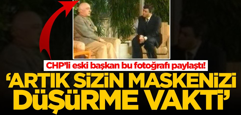 CHP’li eski başkandan olay sözler! 'Artık maskenizi düşürme vakti'