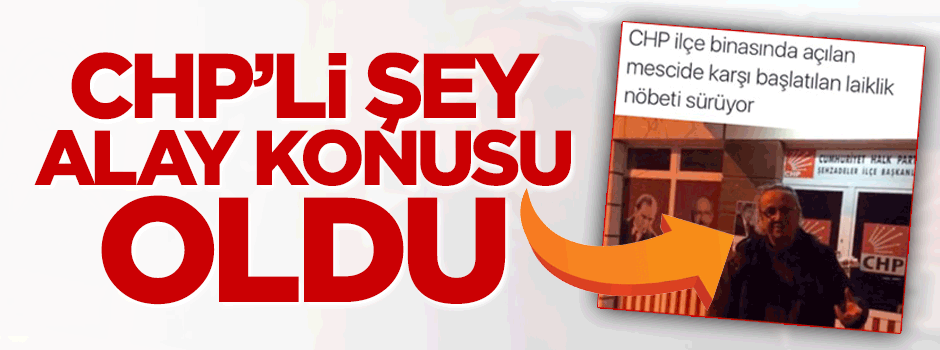 CHP'li eski başkanın gündemi hep başka!
