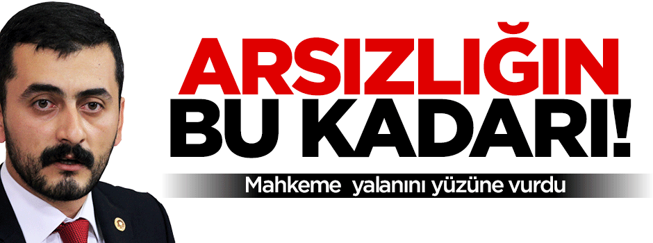 CHP'li hain Eren Erdem arsızlıkta çığır açtı!