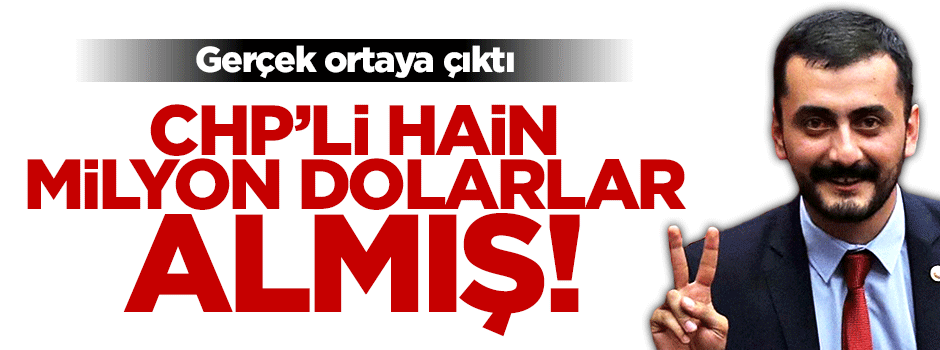 CHP'li hain o iş karşılığı torba dolusu para almış!