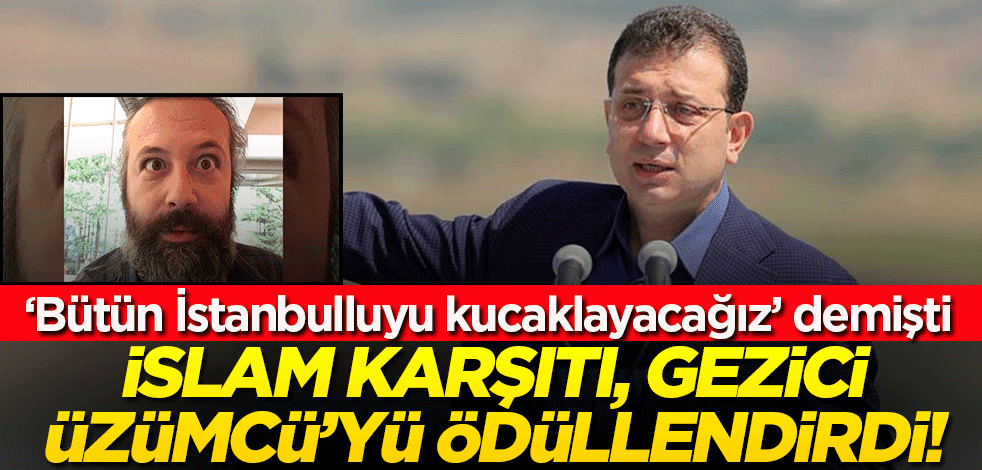 CHP'li İBB Başkanı Ekrem İmamoğlu, yandaş Levent Üzümcü'yü böyle ödüllendirdi!