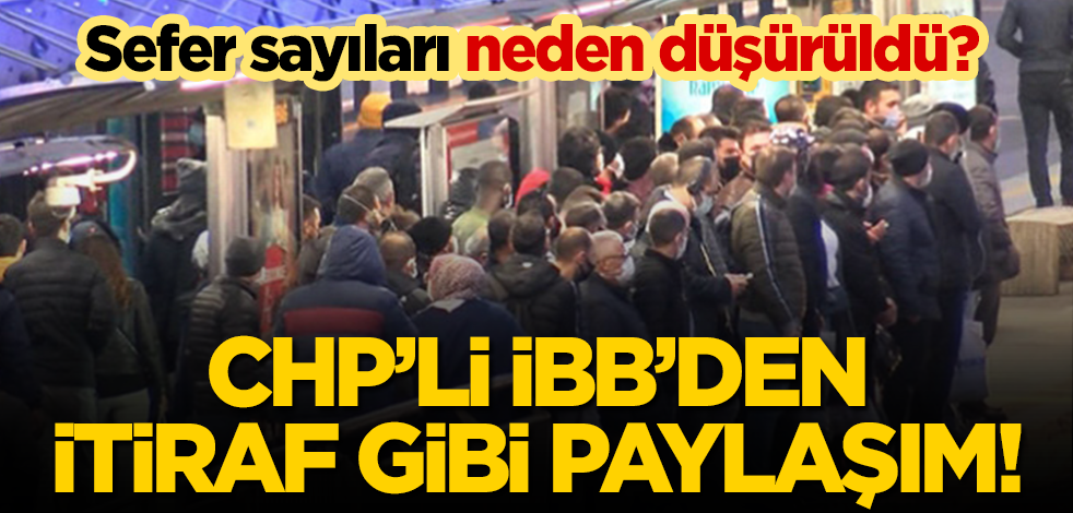 CHP'li İBB sözcüsü Murat Ongun'dan itiraf gibi tablo! Vatandaşlardan tepki geldi
