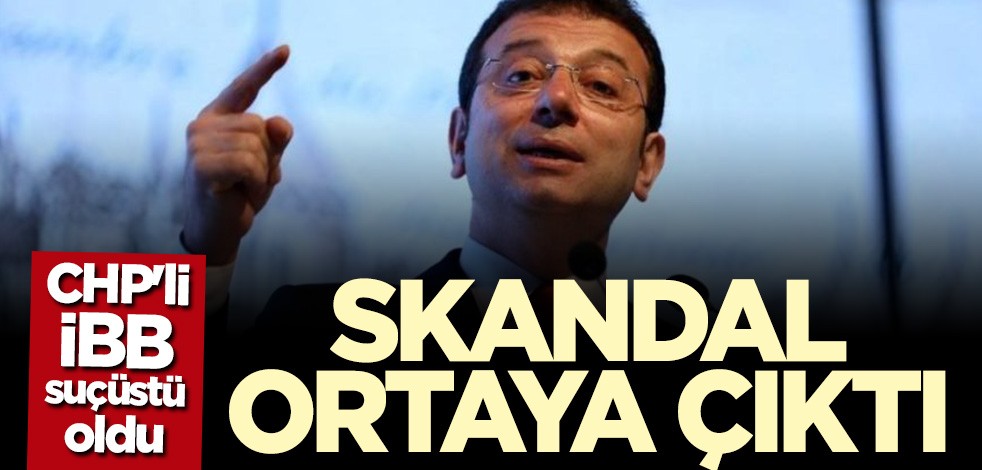 CHP'li İBB suçüstü yakalandı