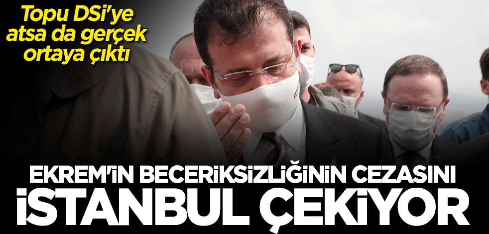 CHP'li İBB yer teslimi yapmayınca Riva Deresi ıslah çalışmaları yarım kaldı