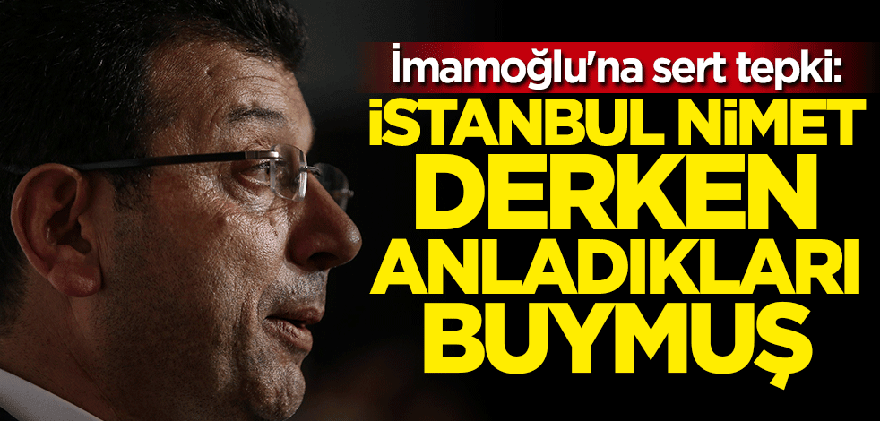 CHP'li İBB yönetimine sert tepki: Sırada neresi var?