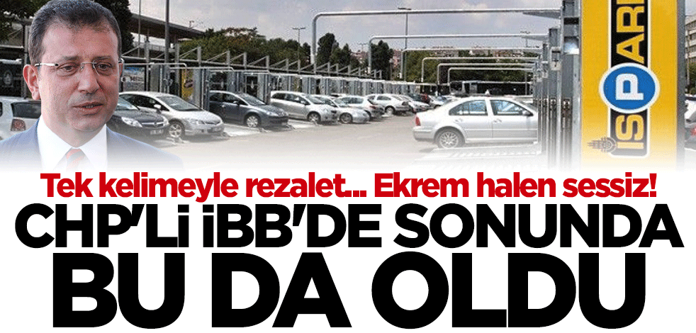 CHP'li İBB'de yeni skandal patlak verdi... İmamoğlu halen sessiz