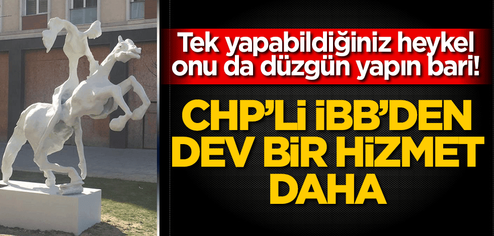 CHP’li İBB’den bir dev hizmet daha! AK Parti İlçe Başkanı duyurdu