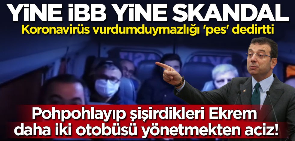 CHP'li İBB'den bir skandal daha! Sosyal mesafe kuralını hiçe saydılar