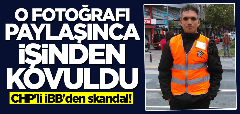 CHP'li İBB'den büyük skandal... Binali Yıldırım ile fotoğraf paylaşınca kovuldu