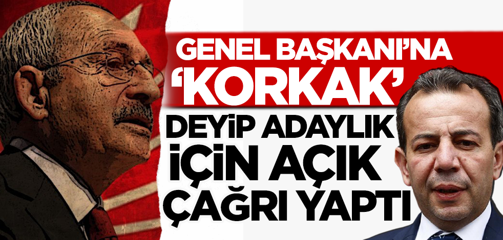 CHP'li ırkçı Tanju Özcan hem Kılıçdaroğlu'nu rezil etti hem adaylık için izin istedi!