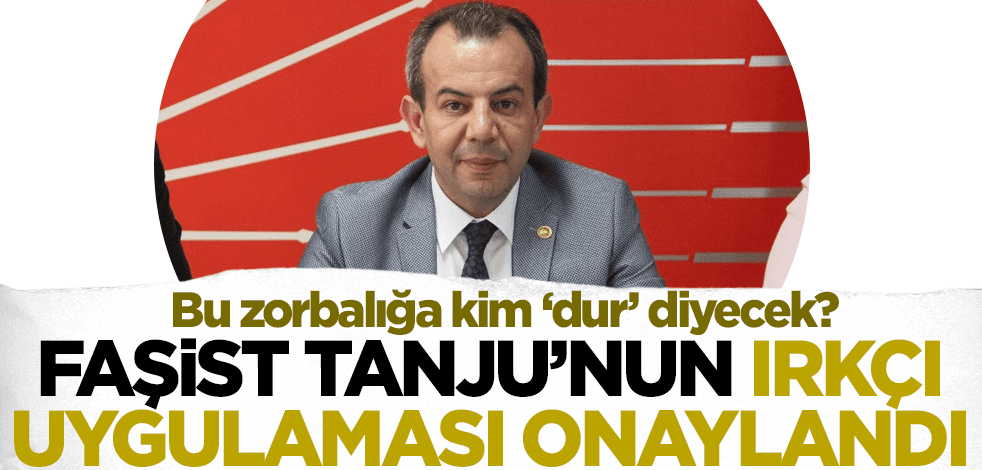 CHP'li faşist Tanju'nun 'mülteci' zulmü! Bolu Belediyesi'nde ırkçı uygulama kabul edildi