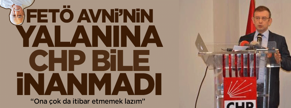 CHP'li İşbilen: Araştırdık, 'Fuatavni'ye çok da itibar etmemek lazım