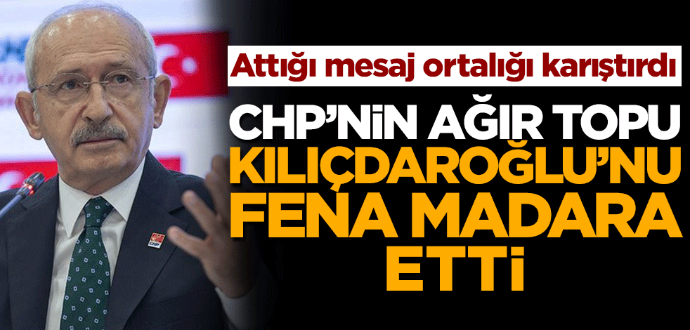 CHP'li isim Kılıçdaroğlu'nu fena madara etti