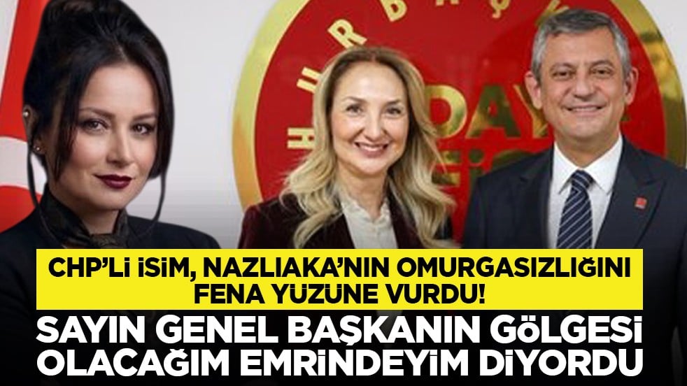 CHP’li isim, Nazlıaka’nın omurgasızlığını fena yüzüne vurdu! "Sayın Genel Başkanın gölgesi olacağım emrindeyim diyordu"