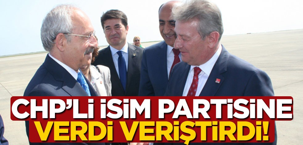 CHP'li isim partisine verdi veriştirdi! "Çağdaş bir partide bu olmaz"