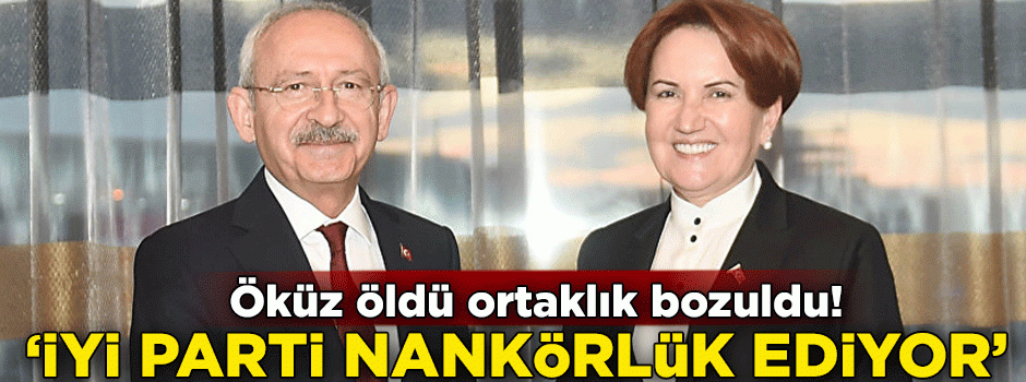 CHP'li isimden bomba çıkış: İYİ Parti CHP'ye nankörlük ediyor